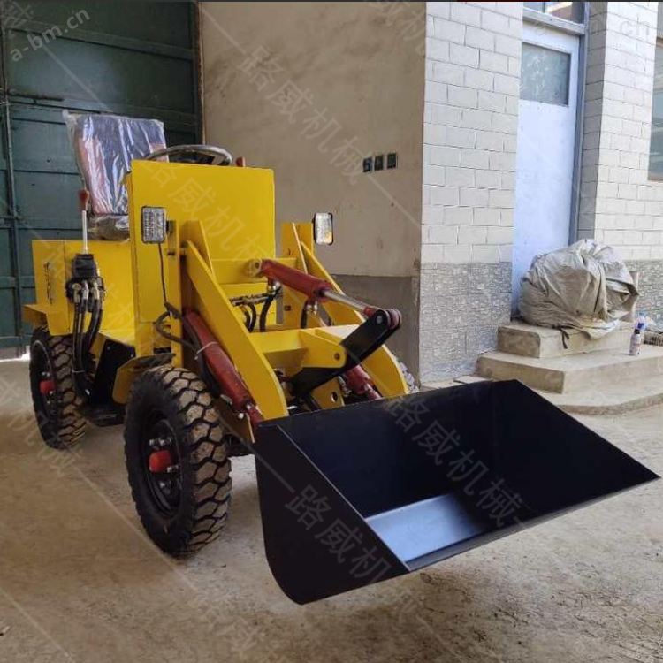 微型电动小铲车土运输装载机