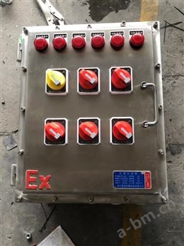 水泵防爆控制箱 非标铸铝不锈钢防爆电控箱