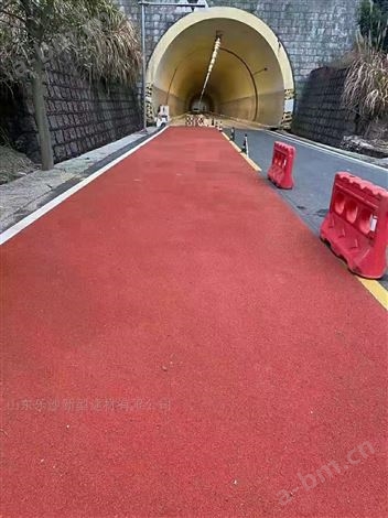 上海虹口区斜坡路面彩色防滑施工材料